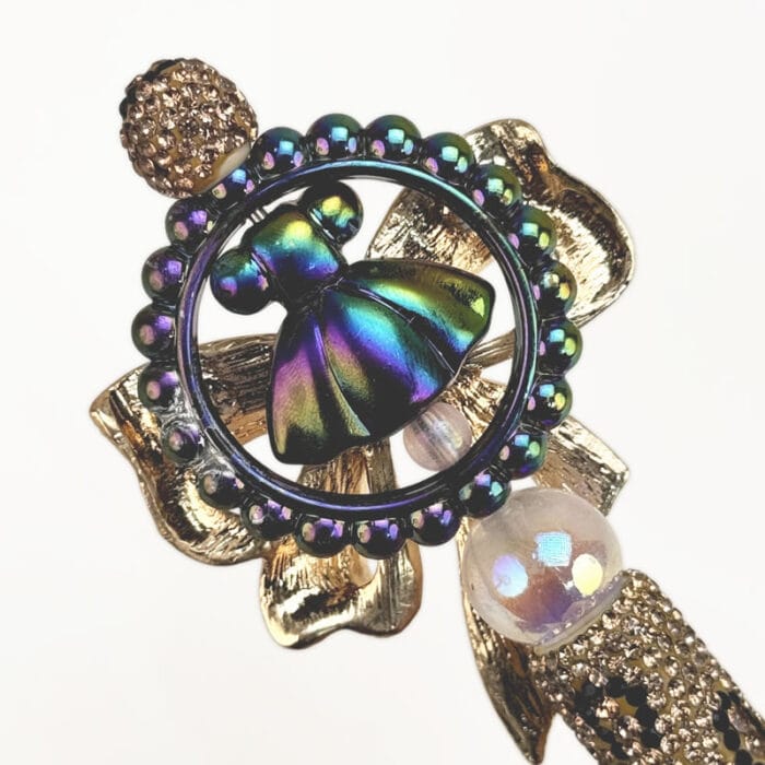 Bow Knot Rhinestone Pen Vintage - Image 4