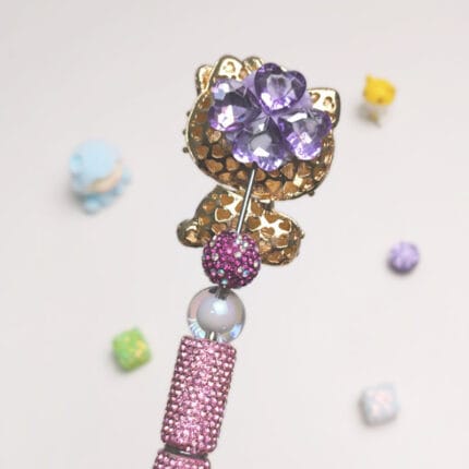 HelloKitty Pink Rhinestone Pen Sanrio B - Image 3
