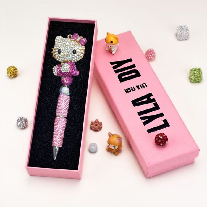 HelloKitty Pink Rhinestone Pen Sanrio B - Image 2