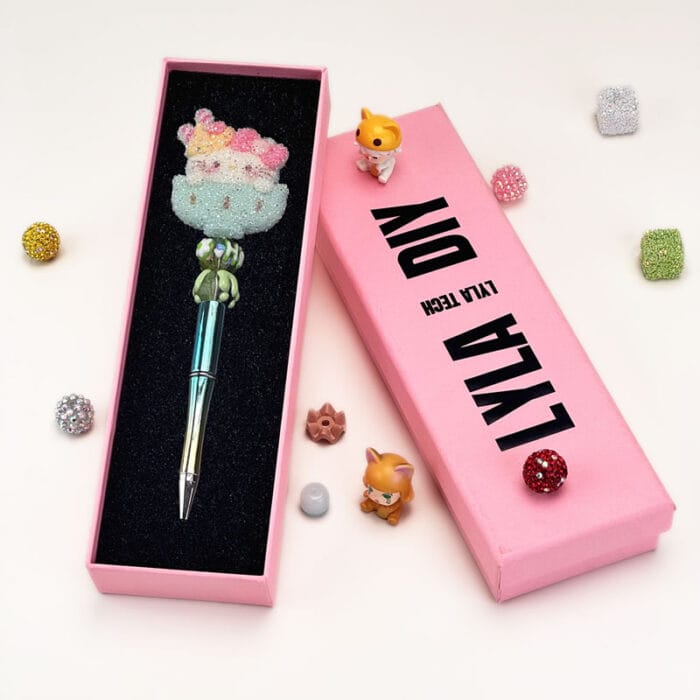 HelloKitty Sweet Green Electricplating Pen Sanrio - Image 2