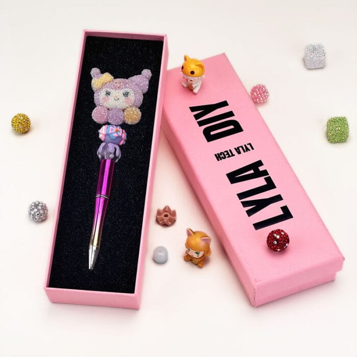Kuromi Purple Sweet Electricplating Pen Sanrio - Image 2