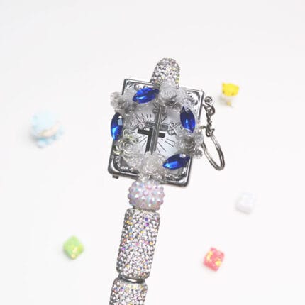 Mini Bible Rhinestone Pen Vintage - Image 3
