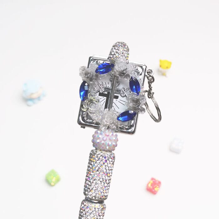 Mini Bible Rhinestone Pen Vintage - Image 3
