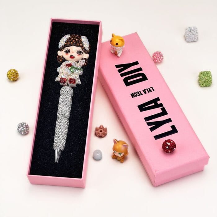 SP6 Silver Rhinestone Pen Popmart - Image 2