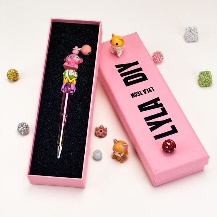 Stitch with Bells Pink Electricplating Pen Sanrio - Image 2