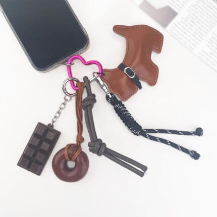 Brown Dog Chocolate Donut Keychain 7 in 1 - Image 3