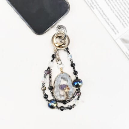 Crystal Radiance Charm DIY-Chain BagChain KeyChain - Image 3