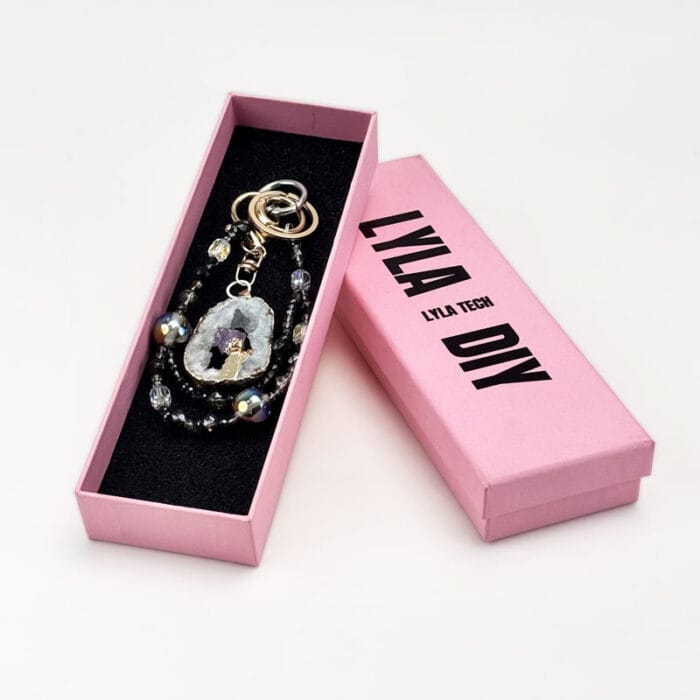 Crystal Radiance Charm DIY-Chain BagChain KeyChain - Image 4