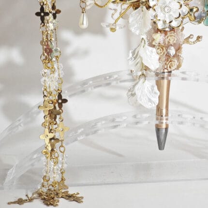 Muticolor Flowers with Tassel Pen - Image 6