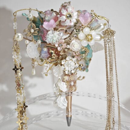 Muticolor Flowers with Tassel Pen - Image 4